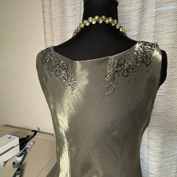 Alex Evenings Silver Beaded Top Vintage In great condition - Picture 6 of 7